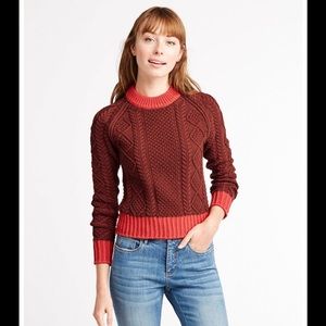 L.L Bean Signature Cotton Fisherman Sweater